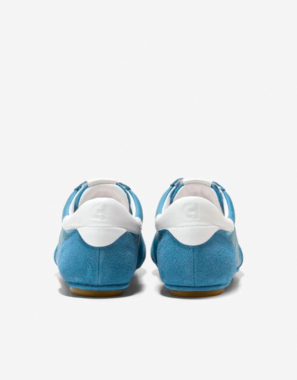Zapatillas deportivas de mujer de estilo retro confeccionadas en piel - Cole Haan - Azul Azul-2