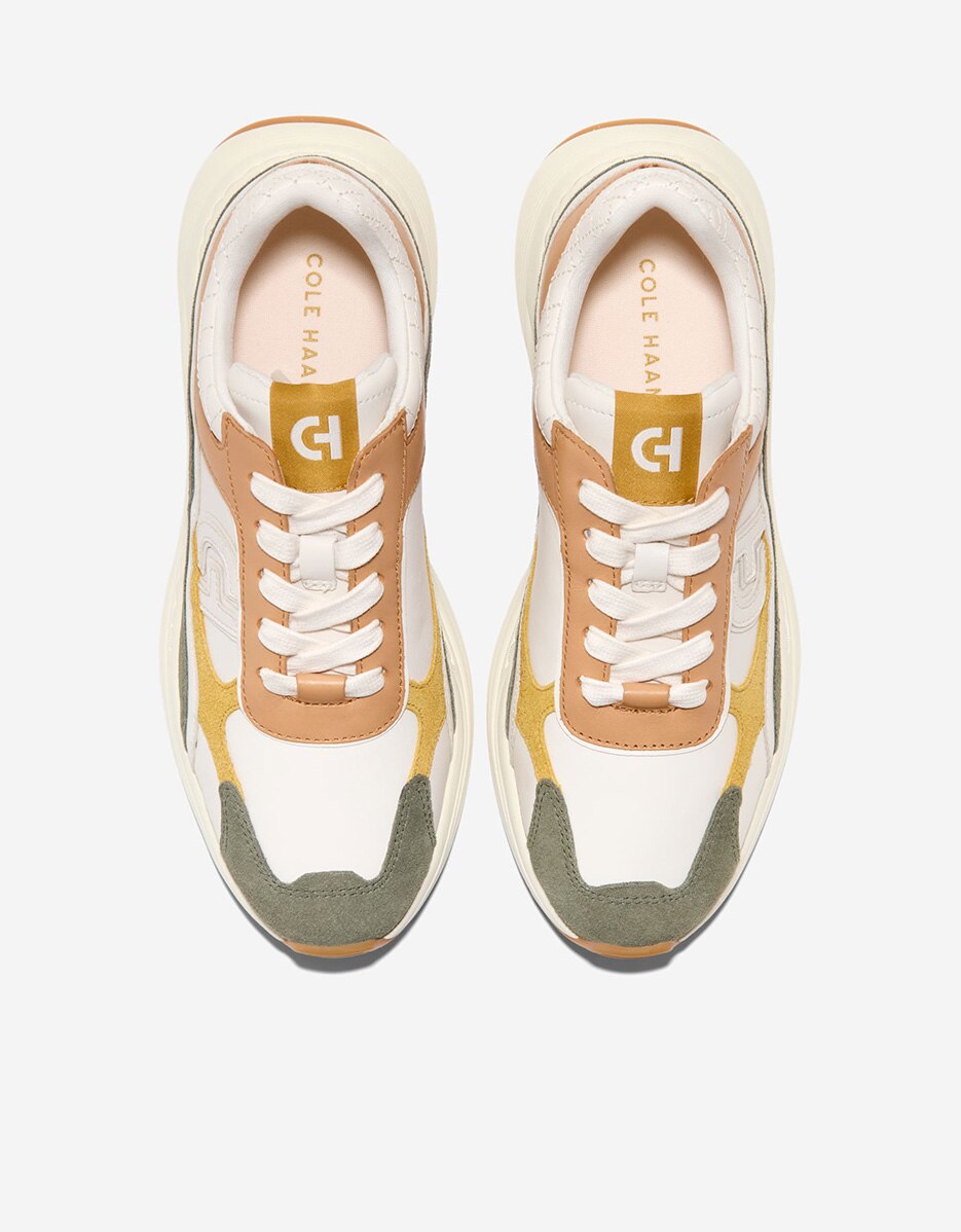 Zapatillas deportivas de mujer confeccionadas en cuero y malla transpirable - Cole Haan - Natural Natural-5