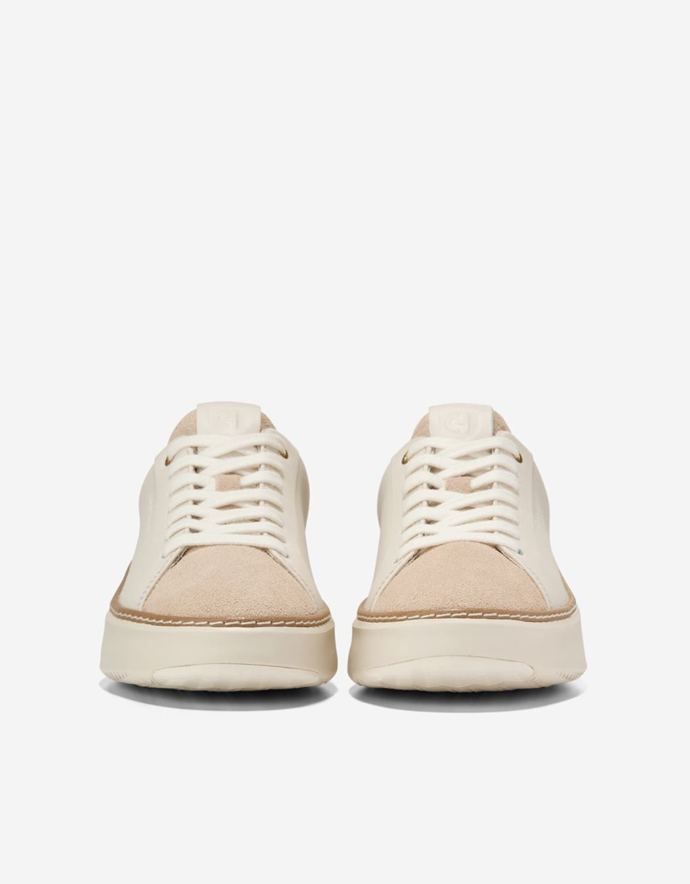 Zapatillas deportivas de mujer confeccionadas en cuero ligero y flexible - Cole Haan - Natural Natural-4