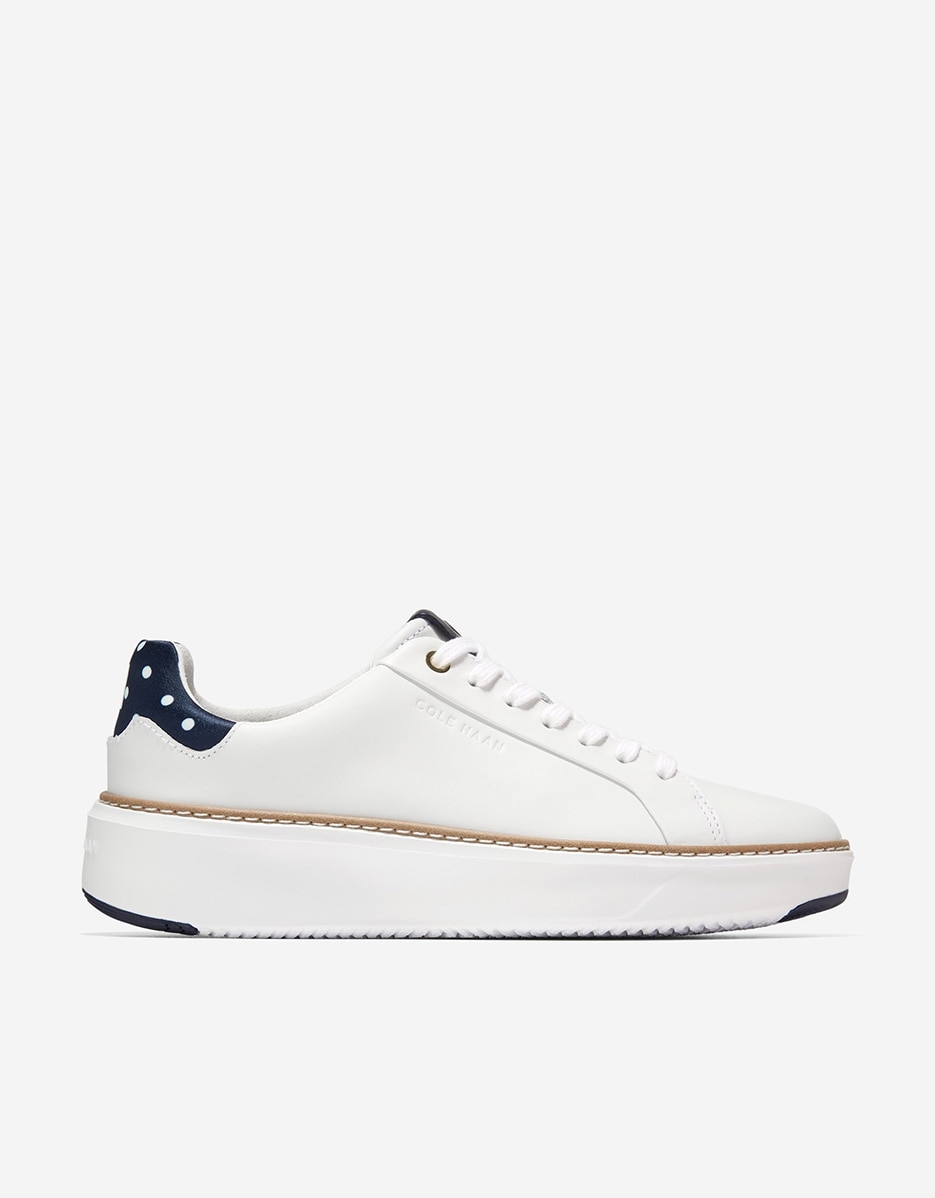 Cole Haan - Zapatillas de piel de mujer confeccionadas con cuero ligero.