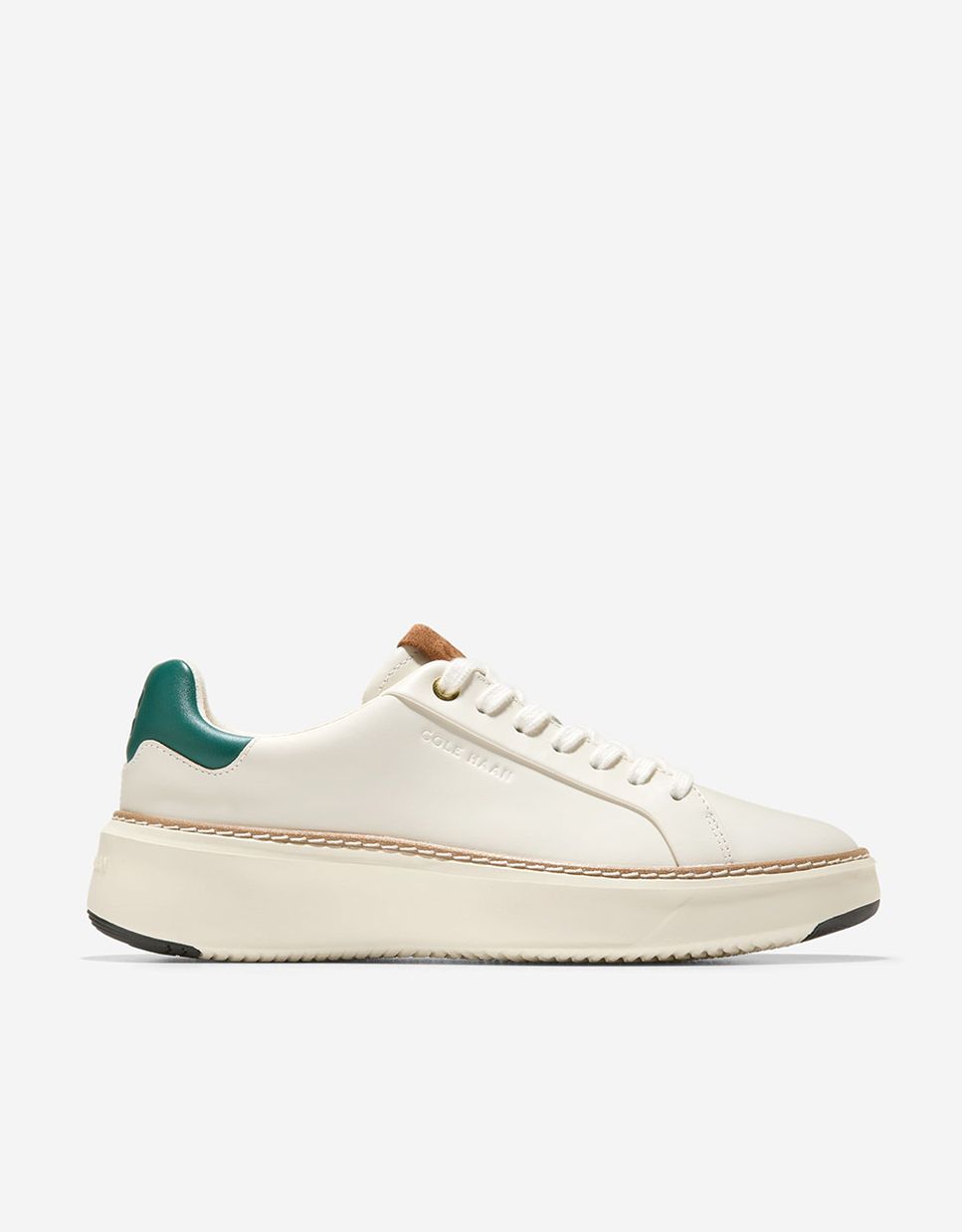 Zapatillas deportivas de mujer confeccionadas en cuero ligero y flexible - Cole Haan - Natural Natural-1