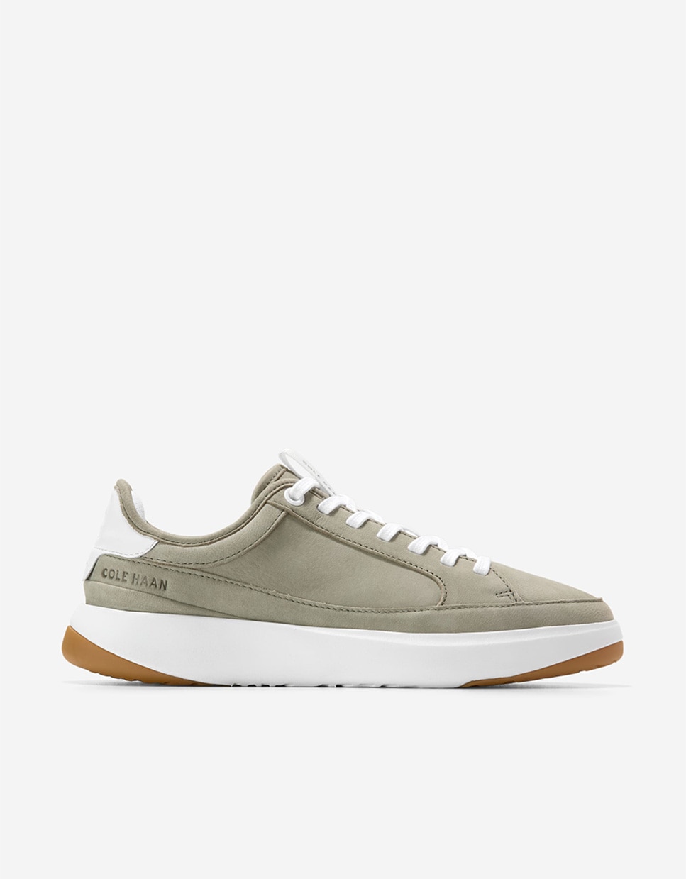 Zapatillas deportivas de mujer inspiradas en el tennis confeccionadas en piel - Cole Haan - Verde Verde-1