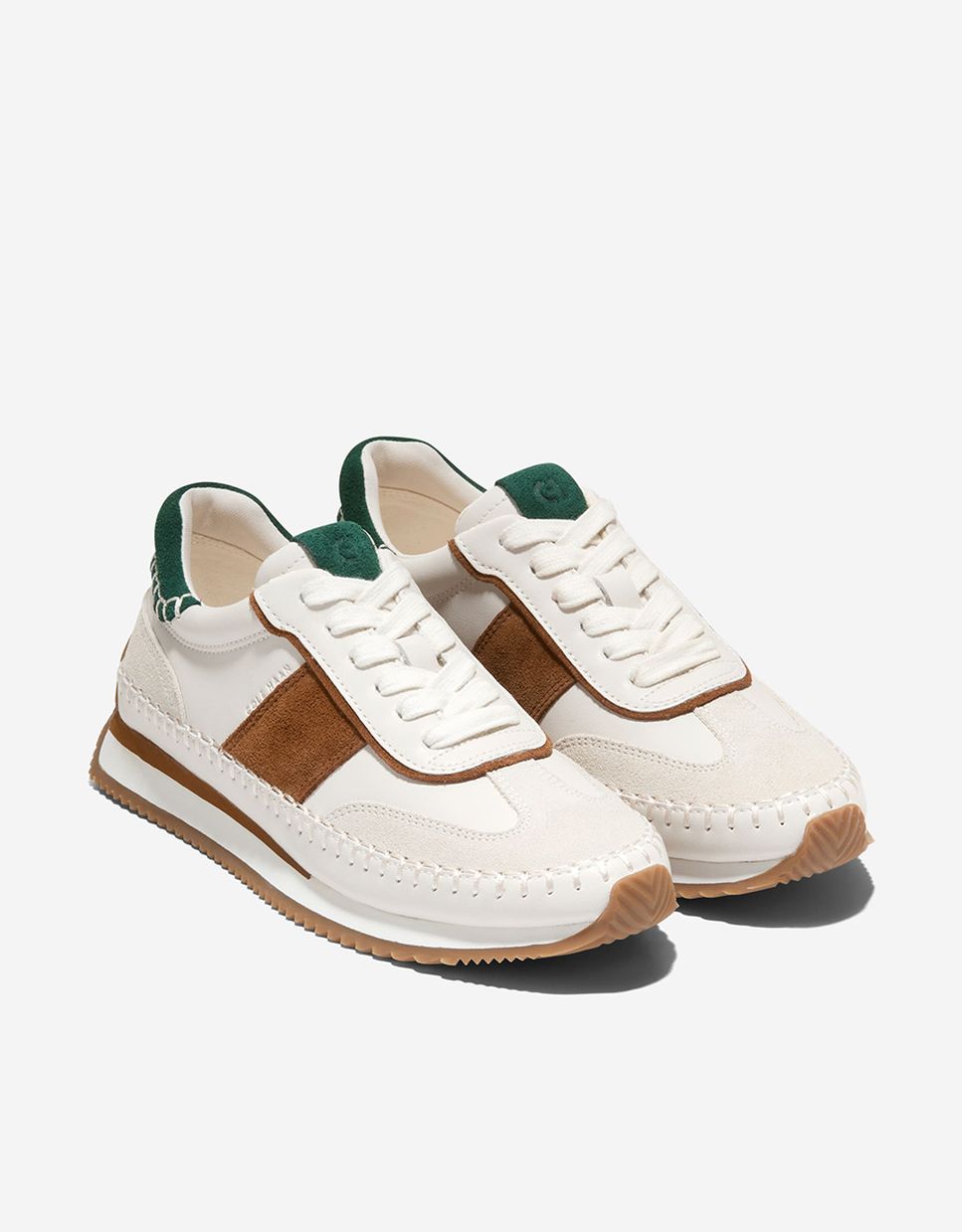 Zapatillas deportivas de mujer ultraligeras confeccionadas en piel - Cole Haan - Natural Natural-4