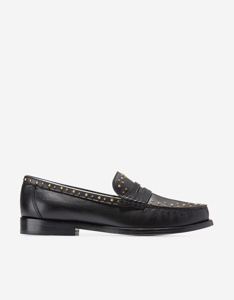 Mocasines planos de mujer confeccionados en piel - Cole Haan - Negro Negro-1