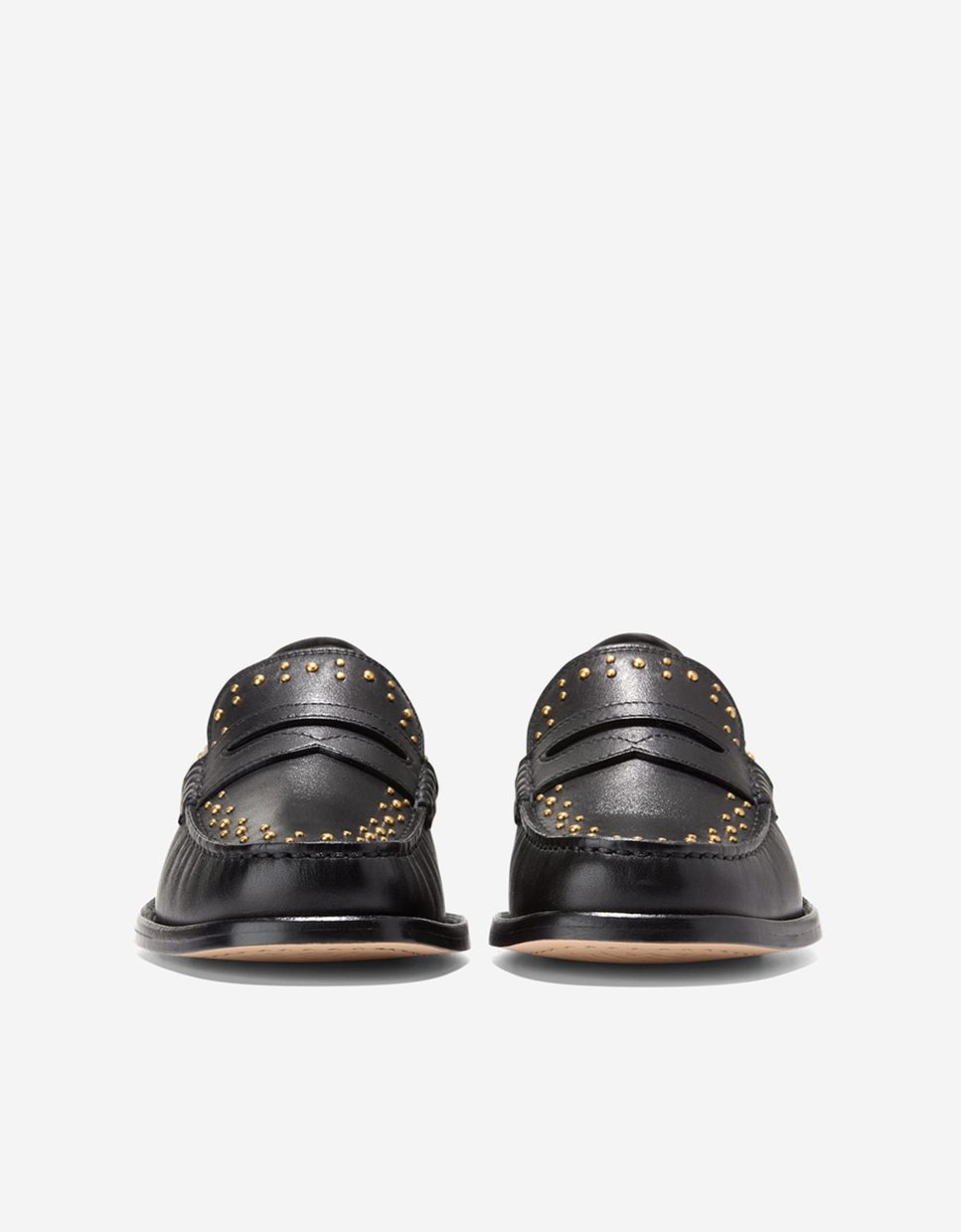 Mocasines planos de mujer confeccionados en piel - Cole Haan - Negro Negro-3