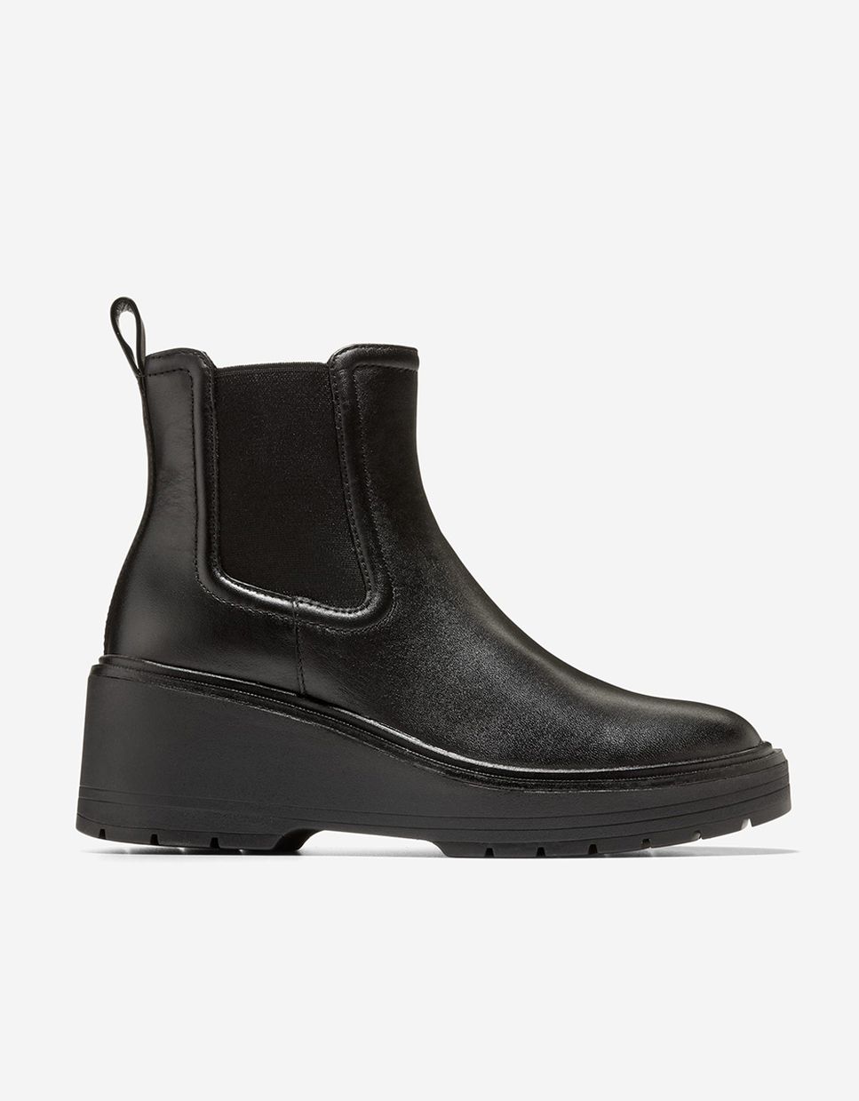 Botines chelsea de mujer confeccionados en piel impermeable - Cole Haan - Negro Negro-1