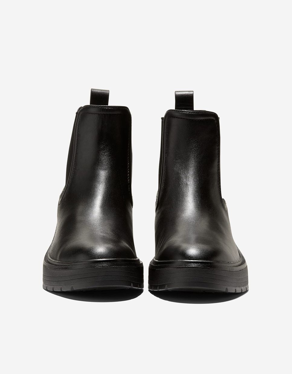 Botines chelsea de mujer confeccionados en piel impermeable - Cole Haan - Negro Negro-3