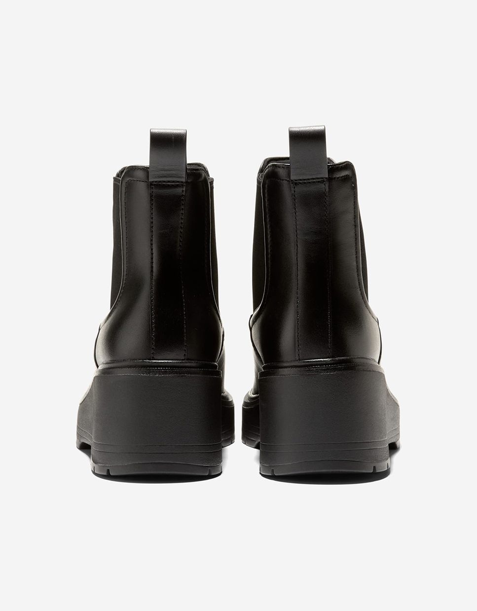 Botines chelsea de mujer confeccionados en piel impermeable - Cole Haan - Negro Negro-2