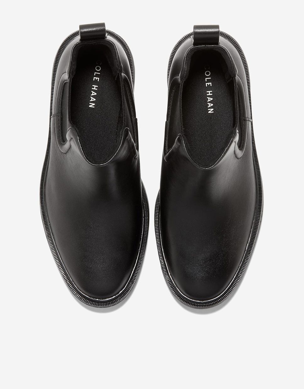 Botines chelsea de mujer confeccionados en piel impermeable - Cole Haan - Negro Negro-5