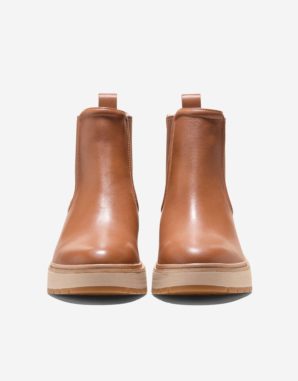 Botines chelsea de mujer confeccionados en piel impermeable - Cole Haan - Marrón Marrón-3