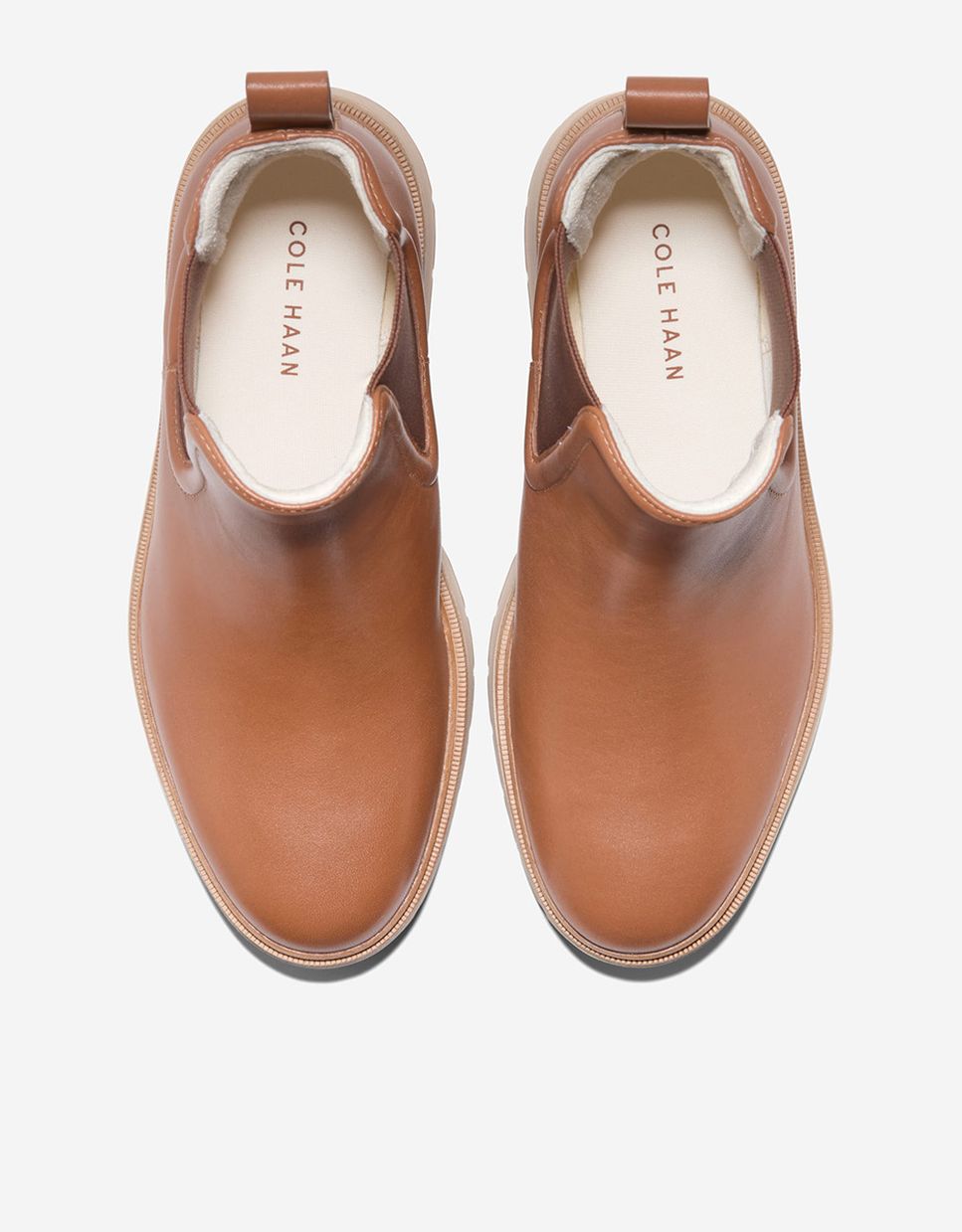Botines chelsea de mujer confeccionados en piel impermeable - Cole Haan - Marrón Marrón-5