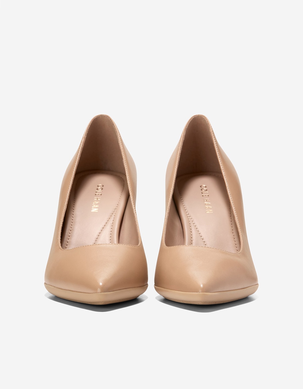 Zapatos de salón de mujer confeccionados en piel - Cole Haan - Marrón claro Marrón claro-3