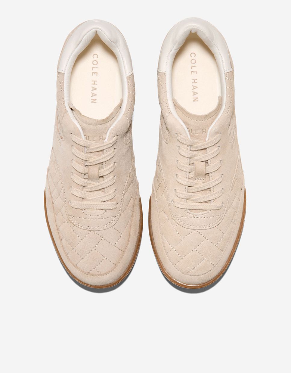Zapatillas deportivas de mujer confeccionadas en cuero ligero y flexible - Cole Haan - Beige Beige-5
