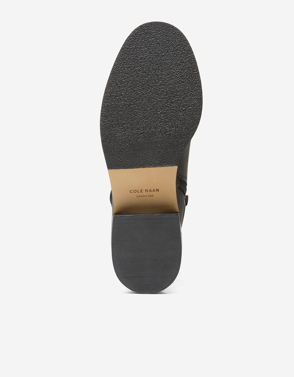 Botines básicos de mujer confeccionados en piel con cierre de cremallera y hebilla decorativa - Cole Haan - Negro Negro-6