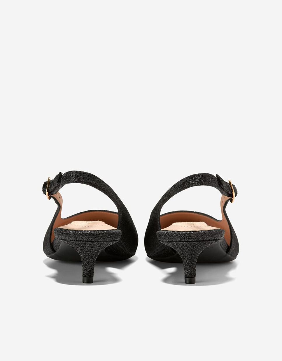 Mules con tacón de mujer confeccionadas en piel con acabado brillo - Cole Haan - Negro Negro-2