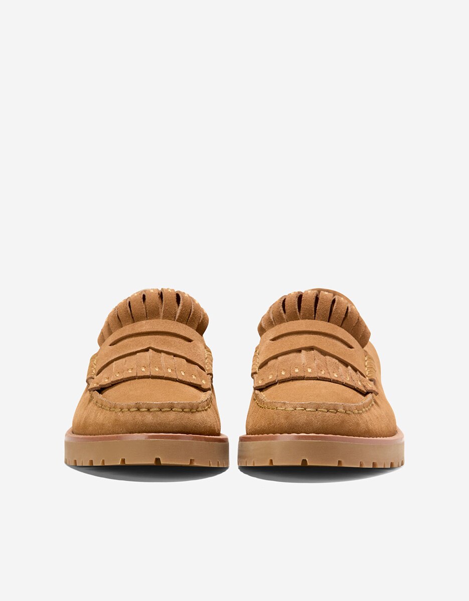 Mocasines planos de mujer confeccionados en piel - Cole Haan - Marrón Marrón-3