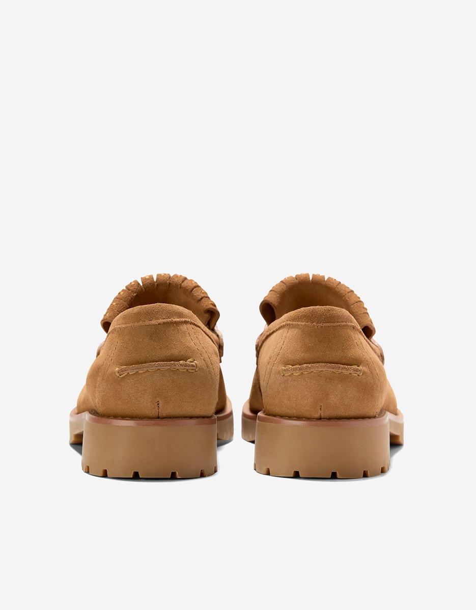 Mocasines planos de mujer confeccionados en piel - Cole Haan - Marrón Marrón-2
