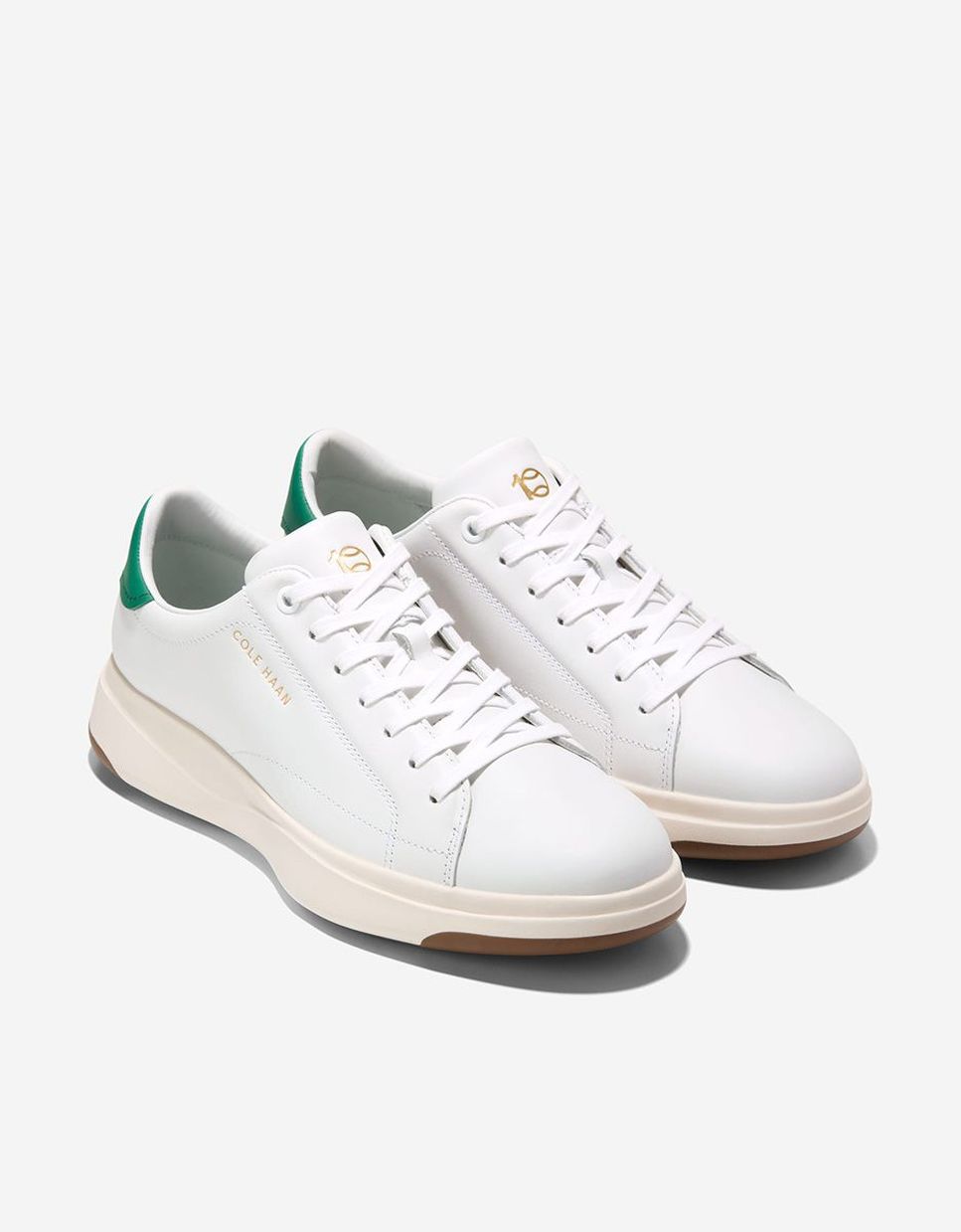 Zapatillas deportivas de hombre ligeras confeccionadas en piel - Cole Haan - Blanco Blanco-4