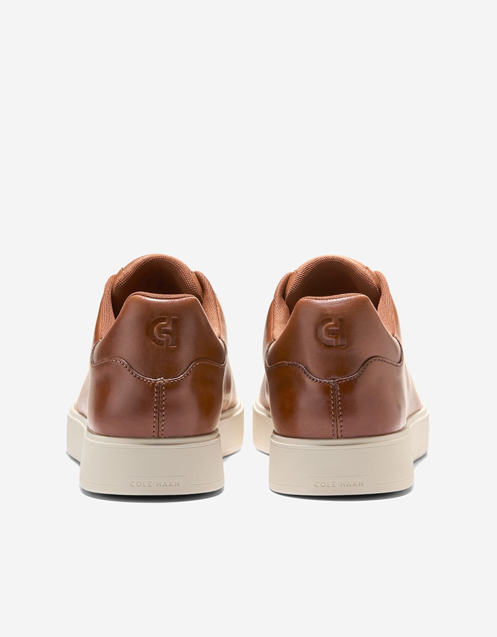 Zapatillas deportivas de hombre con cordones elásticos confeccionadas en piel - Cole Haan - Marrón Marrón-2