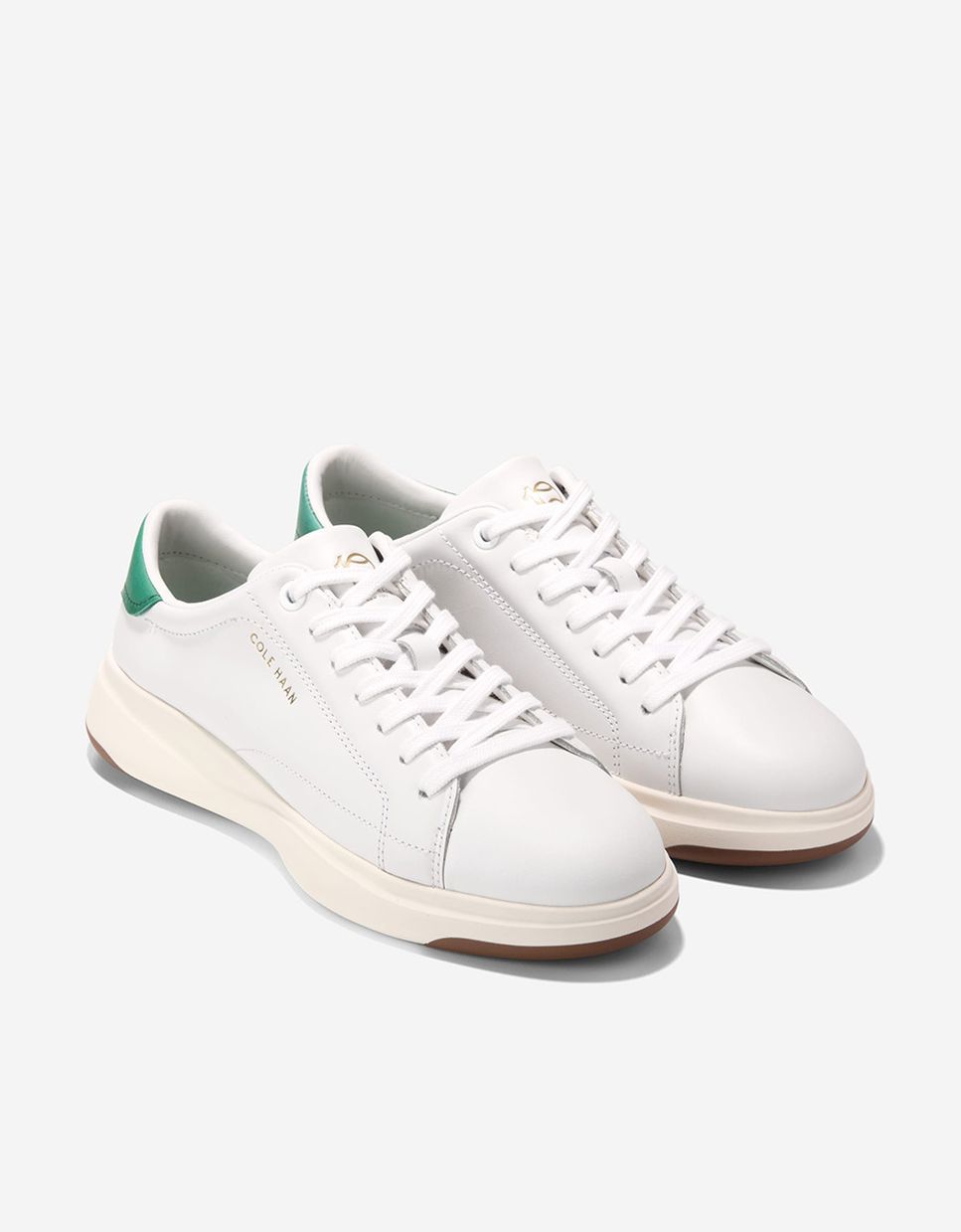 Zapatillas deportivas de mujer ligeras confeccionadas en piel - Cole Haan - Blanco Blanco-2