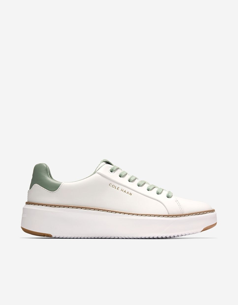 Zapatillas deportivas de mujer confeccionadas en cuero ligero y flexible - Cole Haan - Blanco Blanco-1