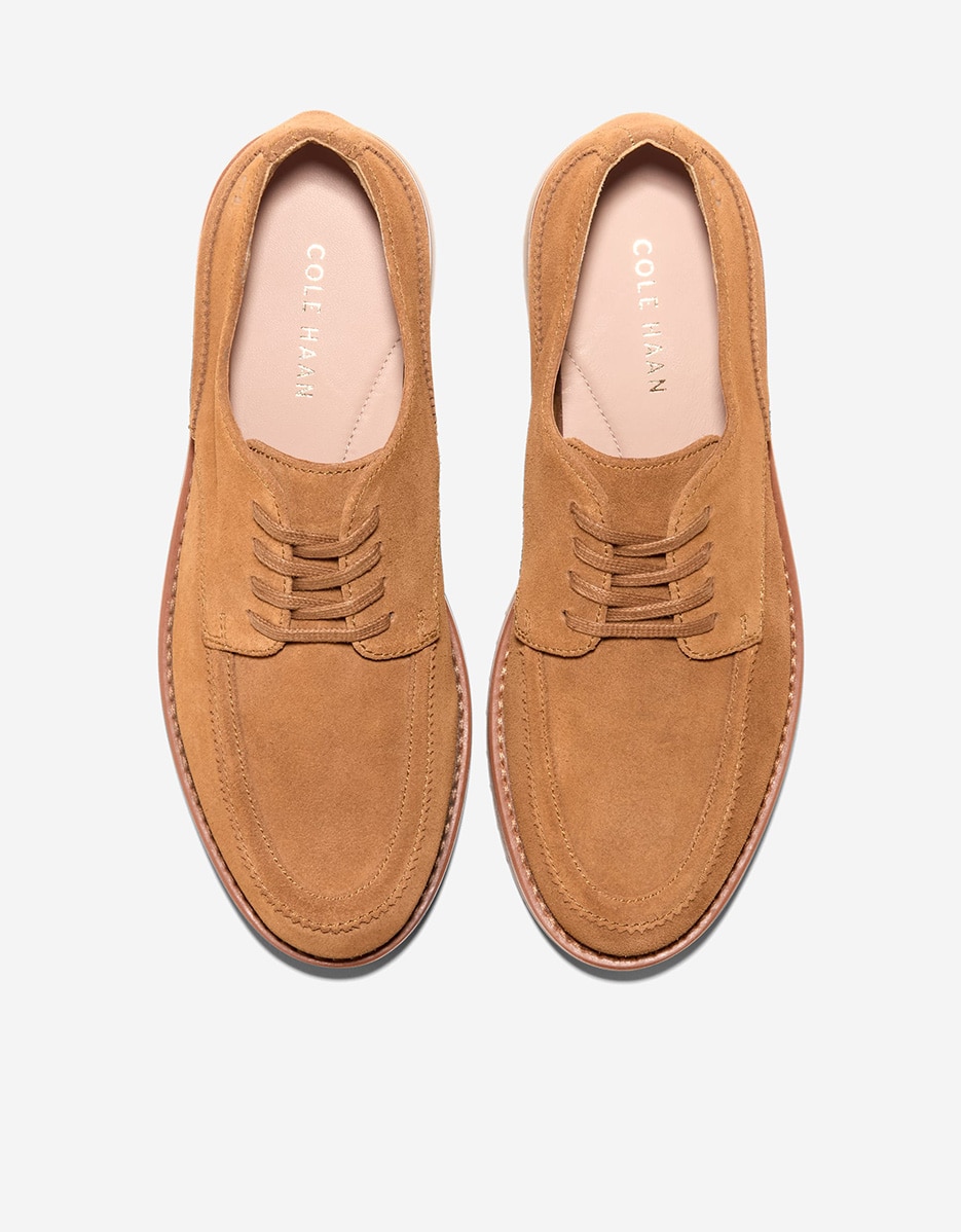 Bluchers de mujer confeccionados en piel - Cole Haan - Marrón Marrón-5