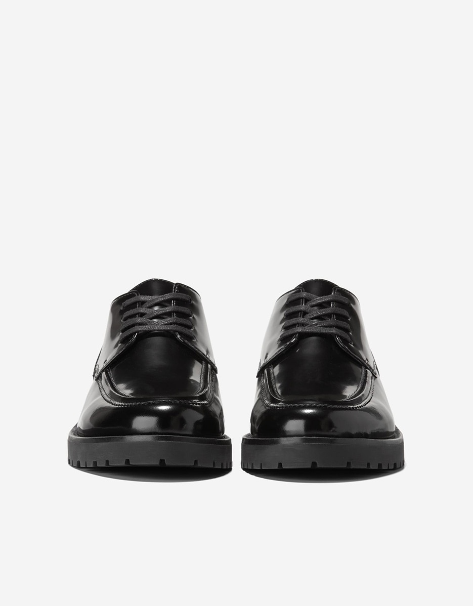Bluchers de mujer confeccionados en piel - Cole Haan - Negro Negro-3