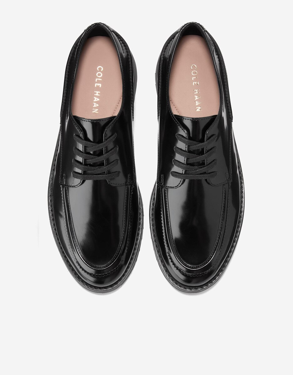 Bluchers de mujer confeccionados en piel - Cole Haan - Negro Negro-5