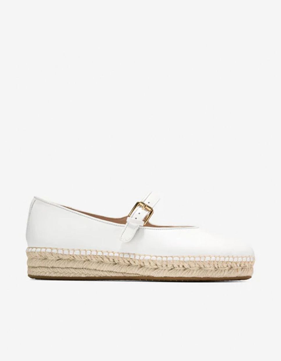 Merceditas planas de mujer confeccionadas en piel - Cole Haan - Blanco Blanco-1