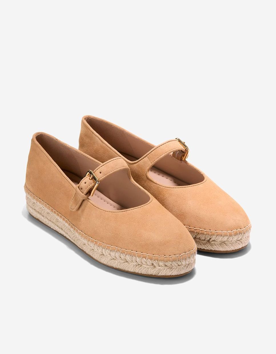 Merceditas planas de mujer confeccionadas en piel - Cole Haan - Marrón claro Marrón claro-4