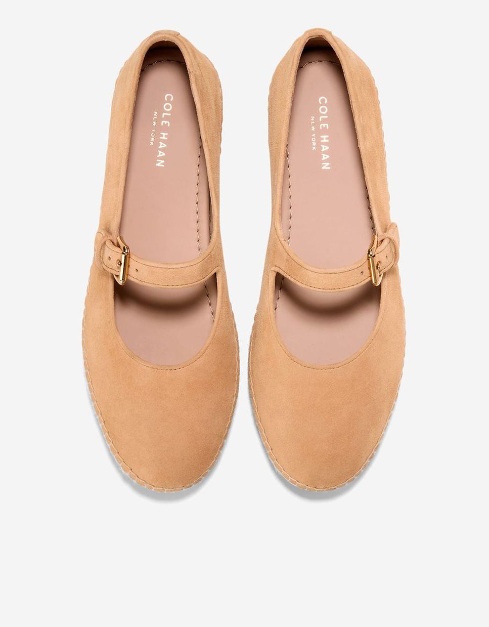 Merceditas planas de mujer confeccionadas en piel - Cole Haan - Marrón claro Marrón claro-5
