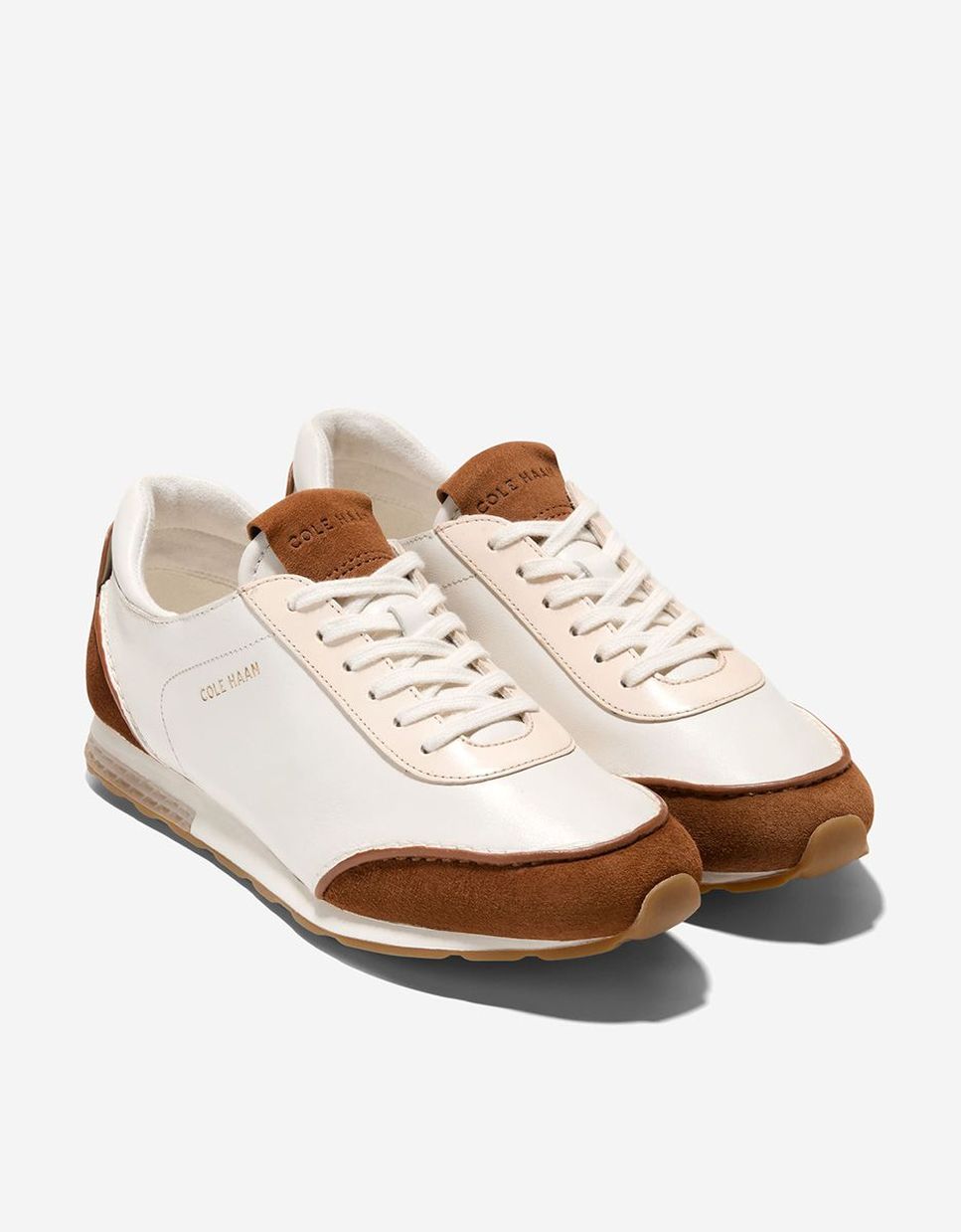 Zapatillas deportivas de mujer con amortiguación energyweave confeccionadas en piel - Cole Haan - Natural Natural-5