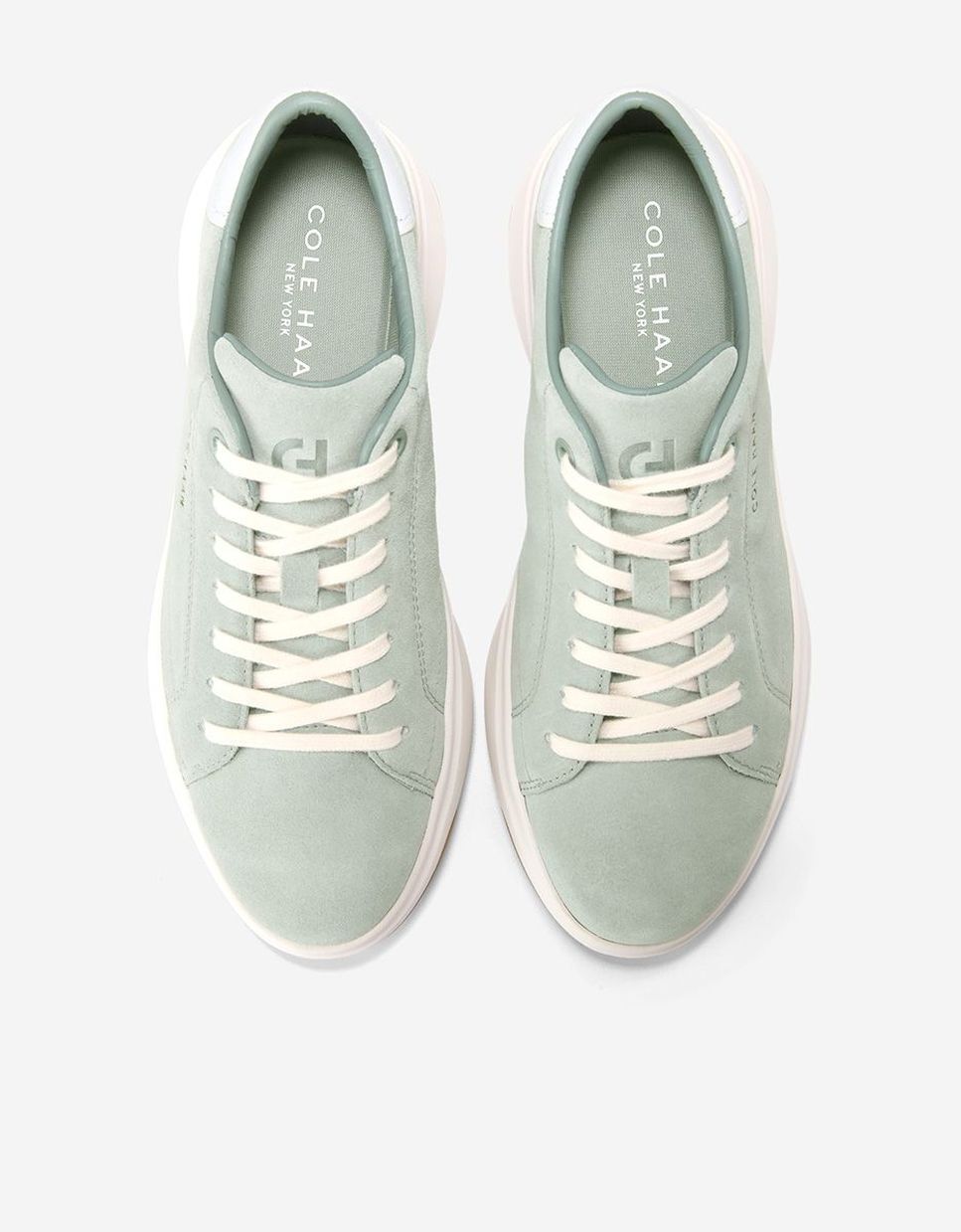 Zapatillas deportivas de mujer inspiradas en el tennis confeccionadas en piel - Cole Haan - Verde Verde-5
