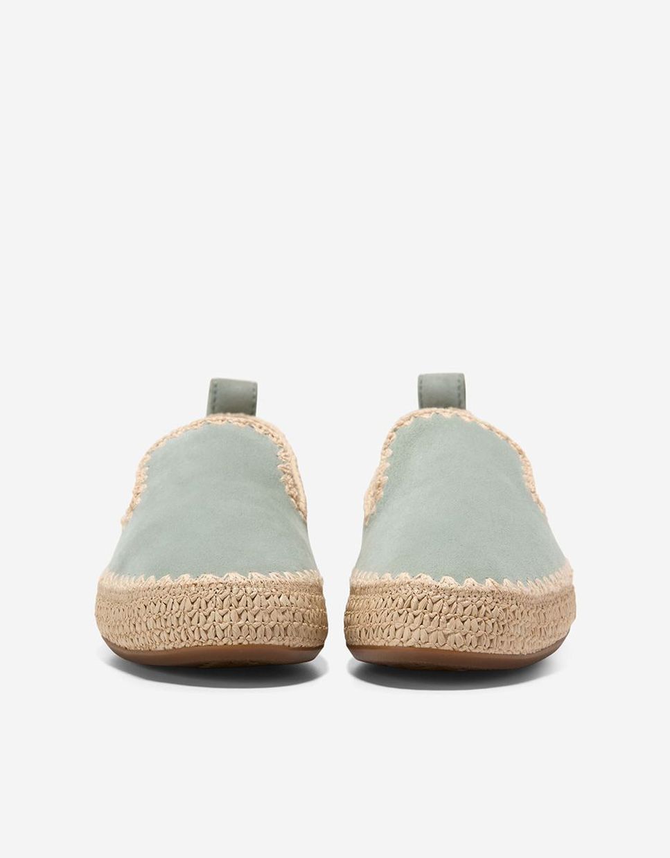 Mocasines planos de mujer confeccionados en piel - Cole Haan - Verde claro Verde claro-3