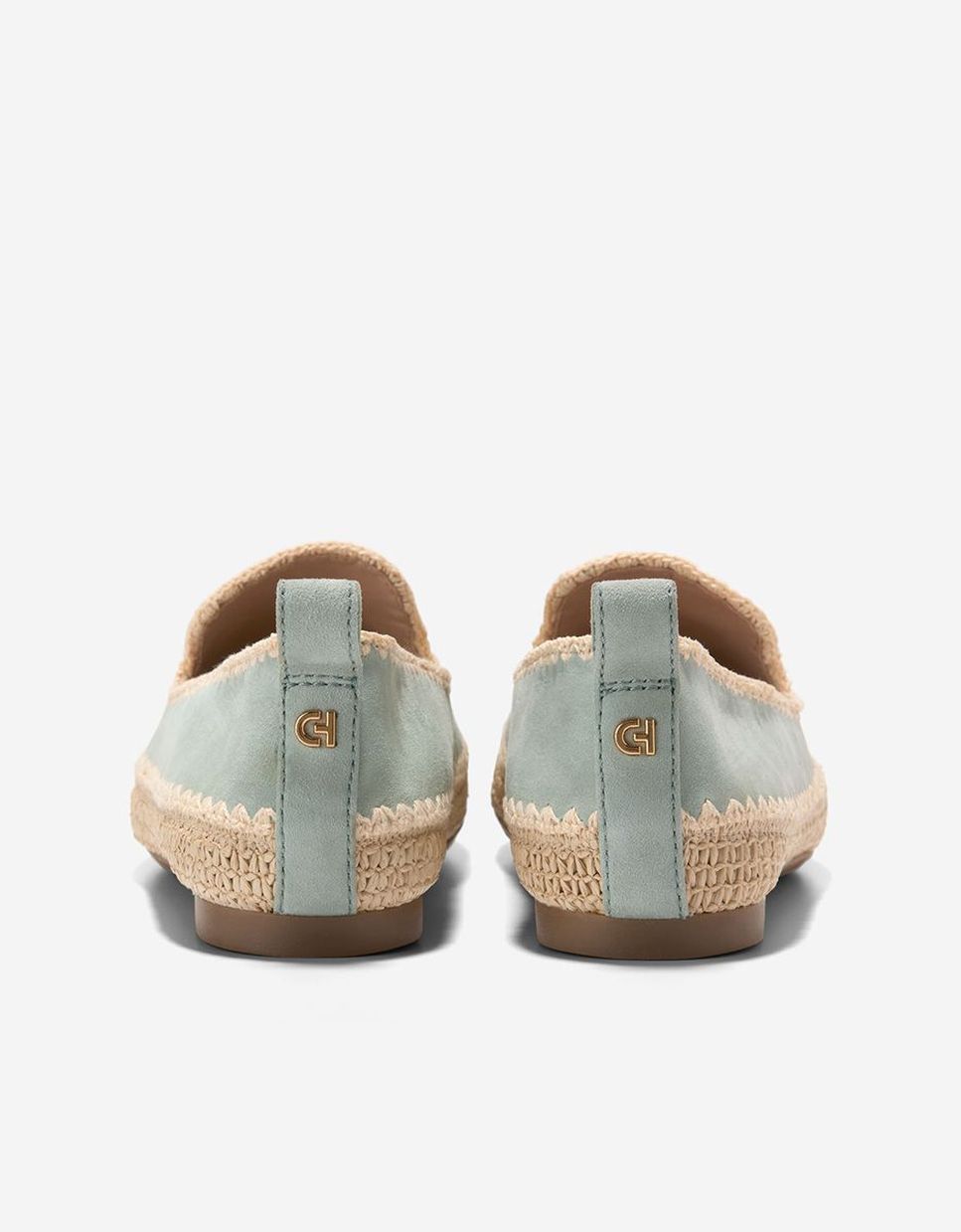 Mocasines planos de mujer confeccionados en piel - Cole Haan - Verde claro Verde claro-2