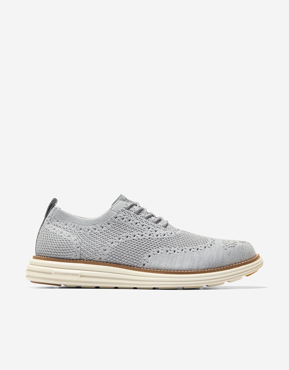 Imagen 0 de Zapato oxford de hombre confeccionado en tejido transpirable stitchlite™ Gris claro