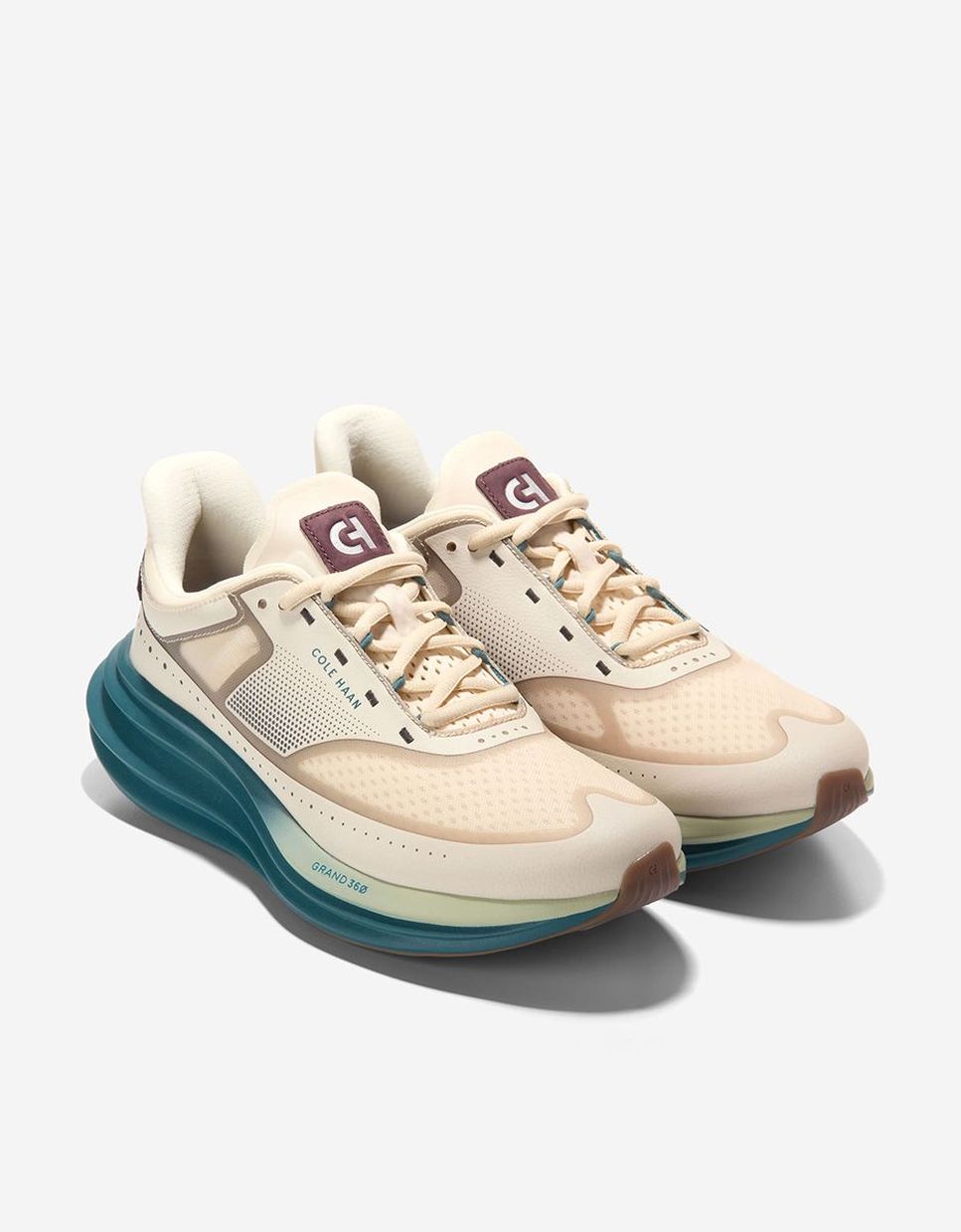 Zapatillas deportivas de hombre ultraligeras confeccionadas en malla transpirable - Cole Haan - Marfil Marfil-4