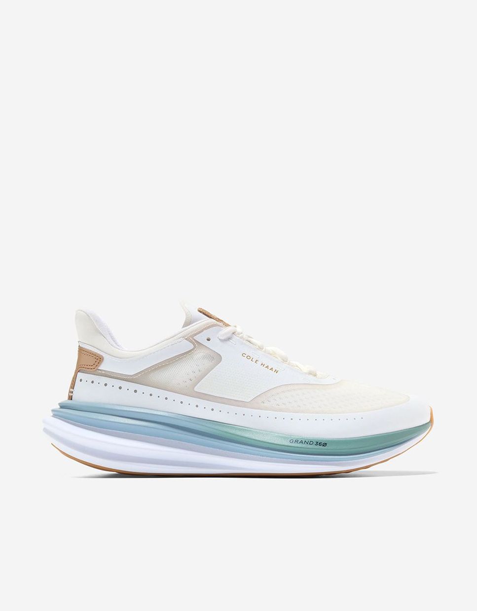 Zapatillas deportivas de hombre ultraligeras confeccionadas en malla transpirable - Cole Haan - Blanco Blanco-1
