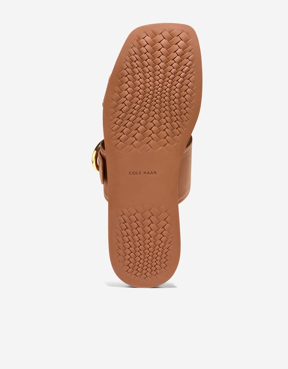 Sandalias planas de mujer confeccionadas en piel - Cole Haan - Marrón Marrón-6