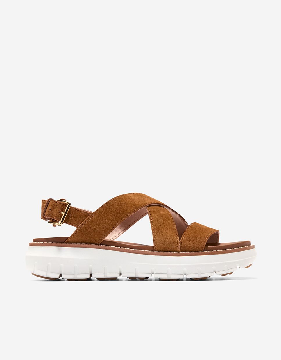 Sandalias planas de mujer confeccionadas en piel - Cole Haan - Marrón Marrón-1