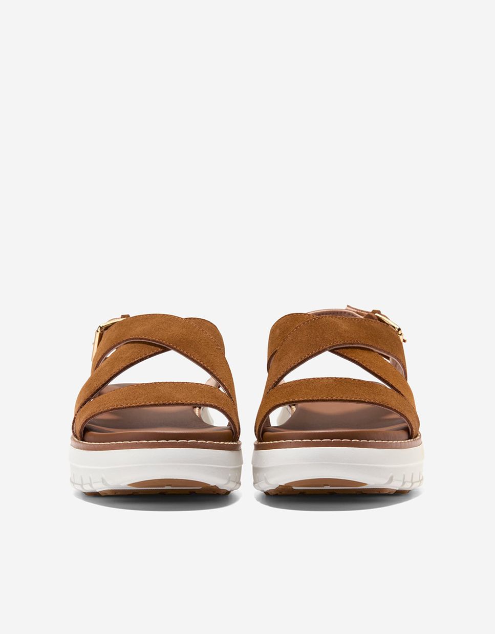 Sandalias planas de mujer confeccionadas en piel - Cole Haan - Marrón Marrón-3