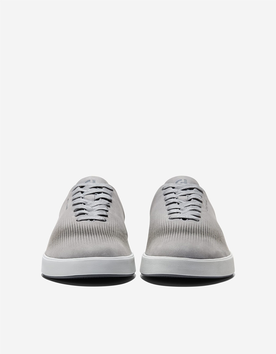 Zapatillas deportivas de hombre confeccionadas en piel perforada - Cole Haan - Gris Gris-3