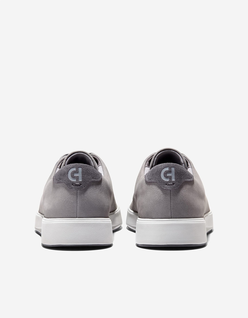 Zapatillas deportivas de hombre confeccionadas en piel perforada - Cole Haan - Gris Gris-2