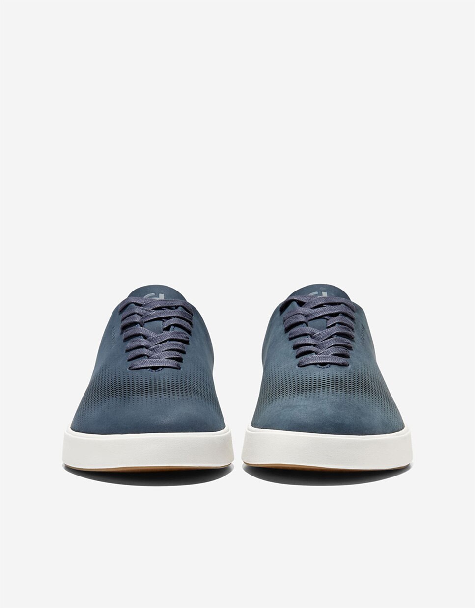 Zapatillas deportivas de hombre confeccionadas en piel perforada - Cole Haan - Azul Azul-3