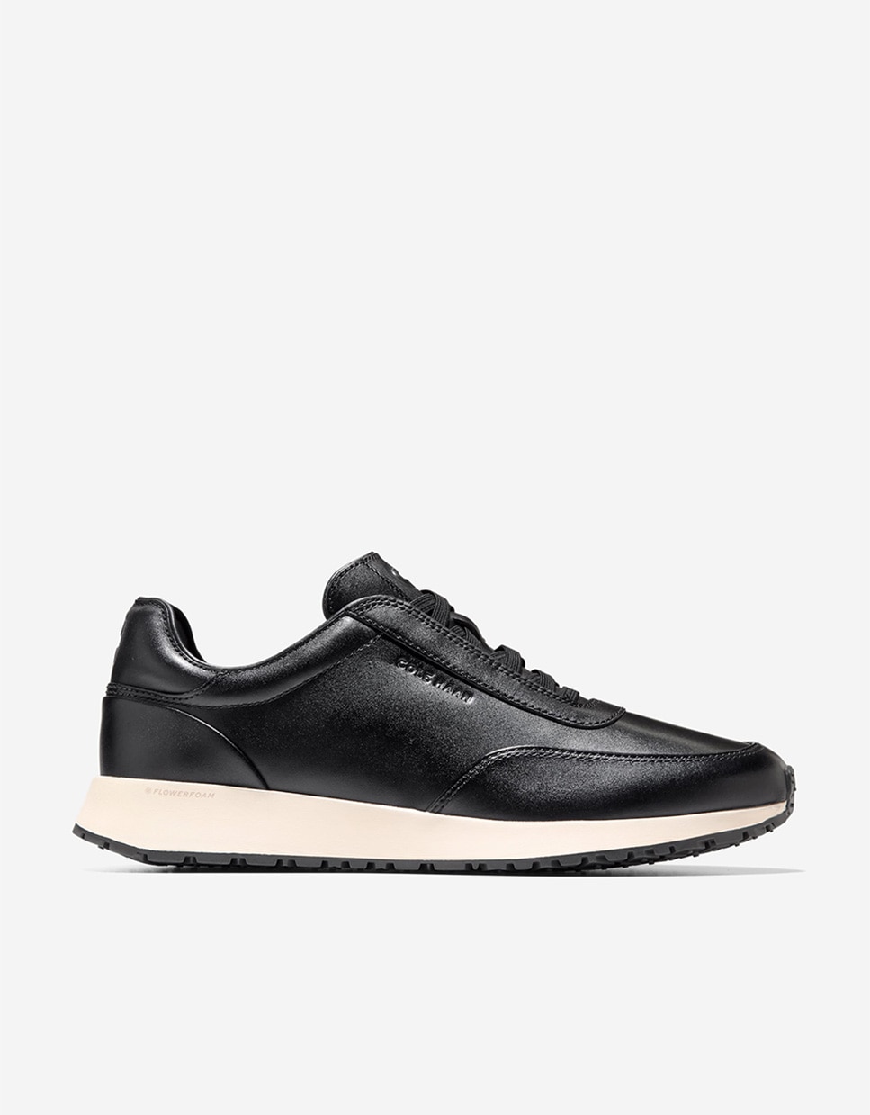Imagen 0 de Zapatillas deportivas de hombre con cordones elásticos confeccionadas en piel Negro