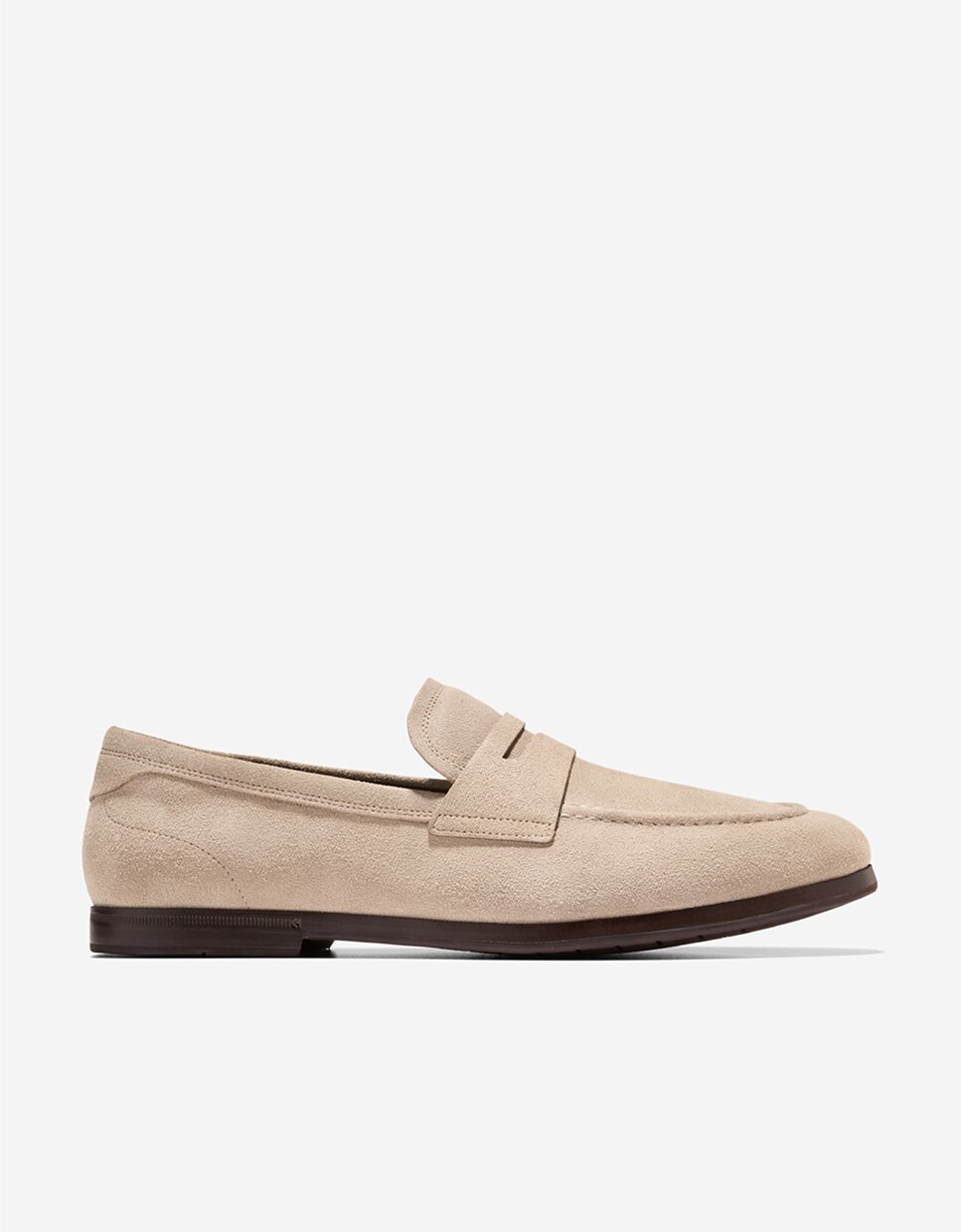 Imagen 0 de Mocasines de hombre ligeros y flexibles confeccionados en piel Beige