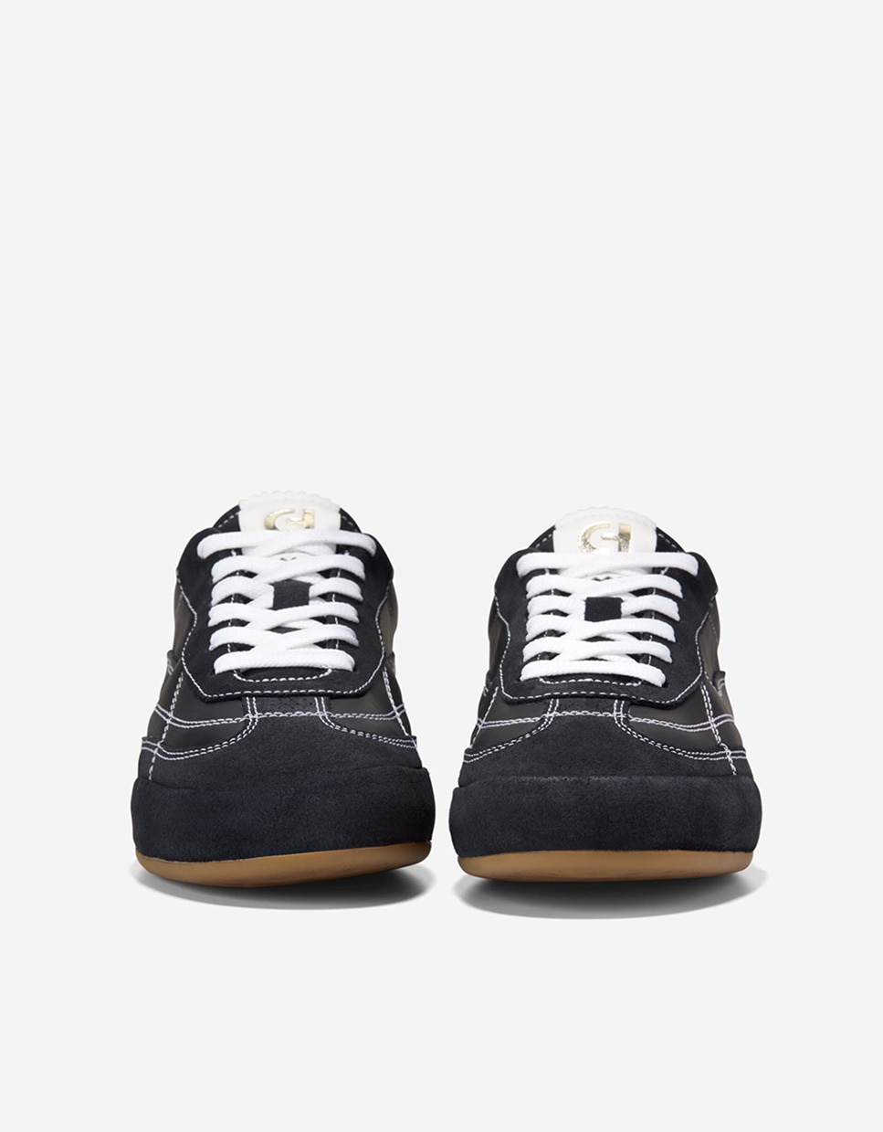Zapatillas deportivas de mujer inspiradas en el fútbol confeccionadas en piel - Cole Haan - Negro Negro-3