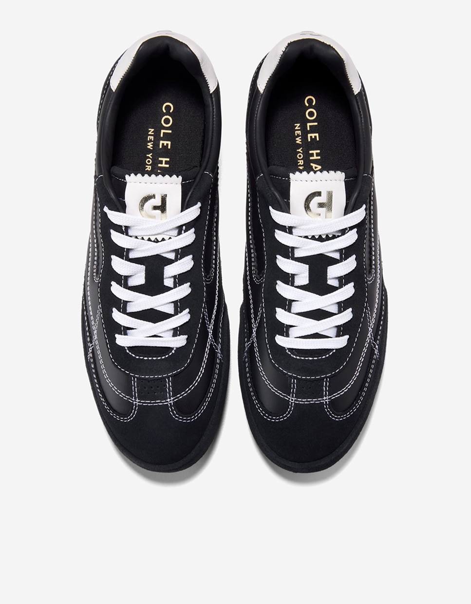 Zapatillas deportivas de mujer inspiradas en el fútbol confeccionadas en piel - Cole Haan - Negro Negro-5