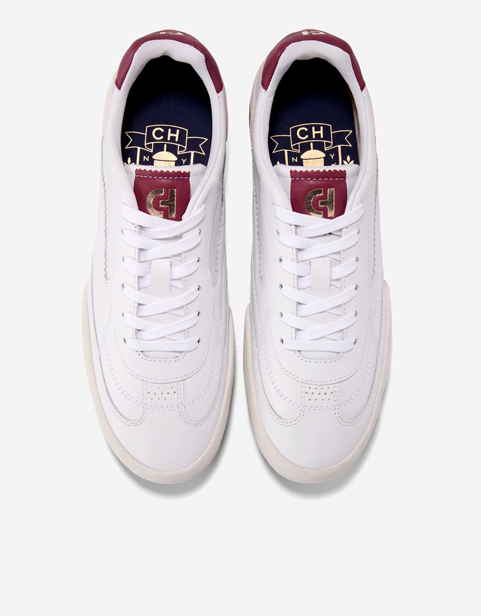 Zapatillas deportivas de mujer inspiradas en el fútbol confeccionadas en piel - Cole Haan - Blanco Blanco-5