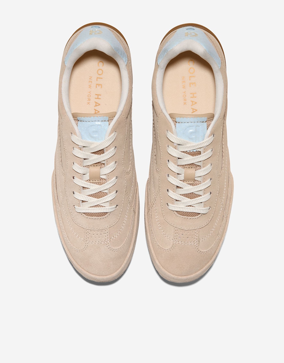 Zapatillas deportivas de mujer inspiradas en el fútbol confeccionadas en piel - Cole Haan - Gris Gris-5